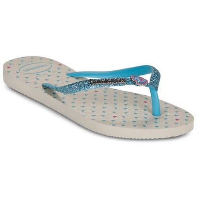 Havaianas HAV. KIDS SLIM GLITTER II BEIGE Meisjes Slippers - beige