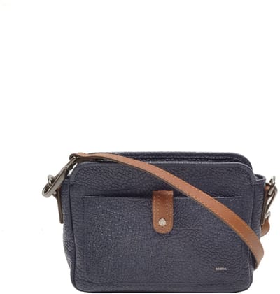 Berba | Soft | Crossbodytas | Schoudertas | Donkerblauw | Leer