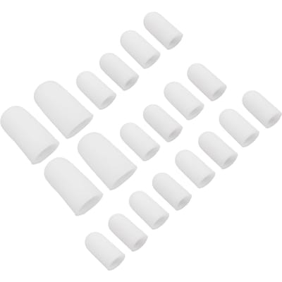 Lot de 10 paires de protège-orteils réglables en silicone pour soulager la douleur des ongles incarnés et des cors