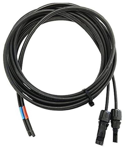 Zonne-verlengkabel 10 m 10 mm² met zonnestekker voor zonnepanelen