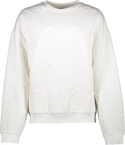 Cars Jeans Luna Jaquard Sw White Size: M | Knitted Sweaters Outlet | Dames | Wit