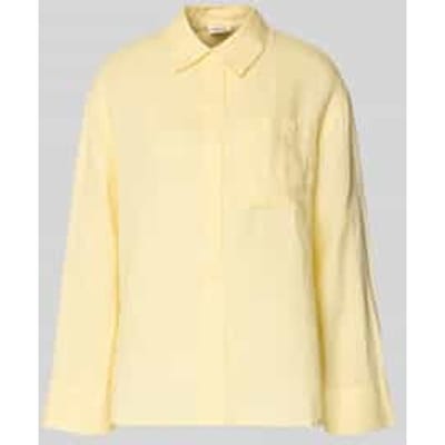 s.Oliver  Blouses Yellow Maat: 46 | Longsleeves Outlet | Dames | Geel
