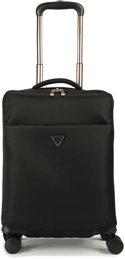 GUESS trolley Follie 18 In 8-Wheeler Black zwart 52cm
