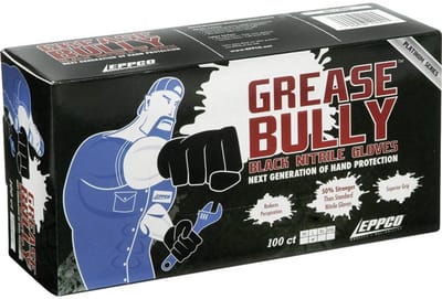 Kunzer GREASE BULLY L Wegwerphandschoen 100 stuk(s) Nitril Maat (handschoen): L EN 374-3, EN 420, EN 455