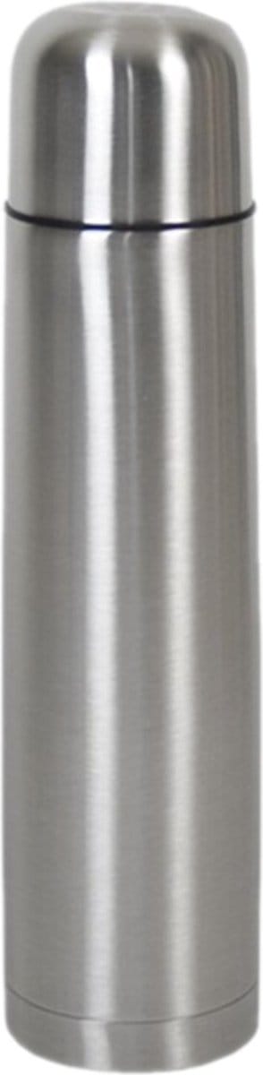Gerimport Thermosfles / isoleerfles - RVS - voor onderweg - 1 liter - Thermosflessen en isoleerkannen - voor warme / koude dranken