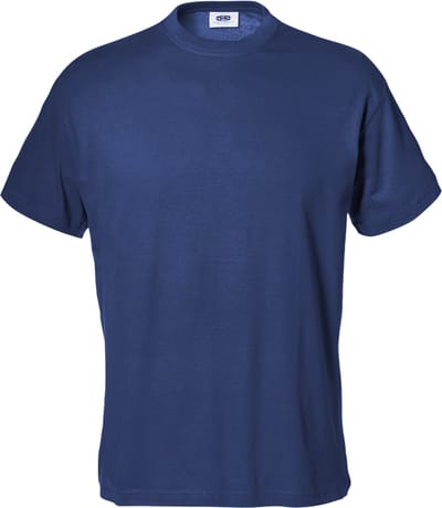 SIR SAFETY SAMBA Korte mouw Werk T-shirt HEREN Blauw 12 Stuks - 100% Katoen - 120 g/m²