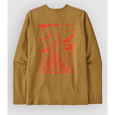 Patagonia Lw Cloud Crag Wildrise Crew Sweater bruin