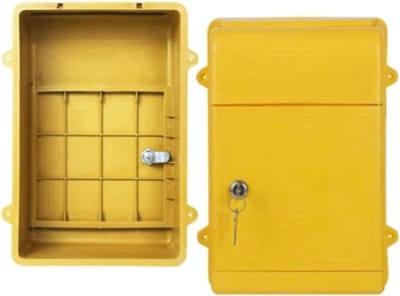 Brievenbus Muurbevestiging - Postbus Mailbox - Veilige Post Ontvangen - Rugloos Ontwerp - 26.5x10x34.6cm - Wit