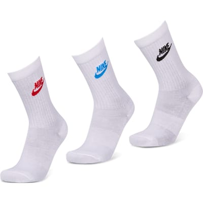 Nike Everyday Essential Crew 3 Pack Sokken Unisex - Rood - Maat 38 - 42
