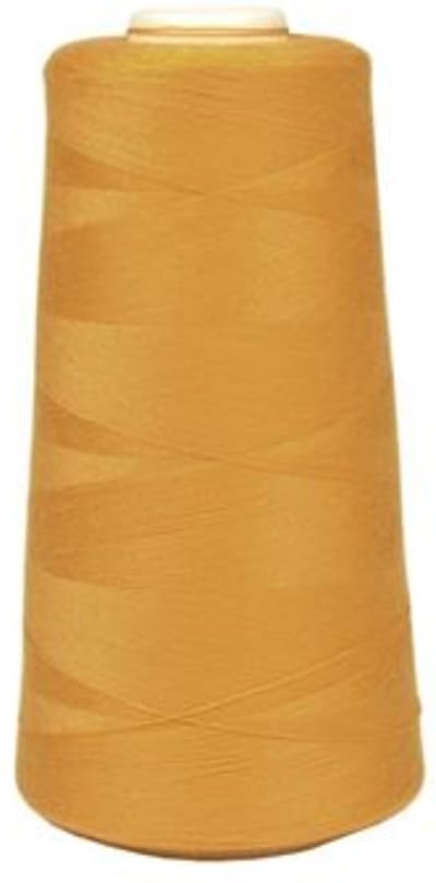 Lockgaren 100 polyester 2740 meter Kleur 653 Okergeel