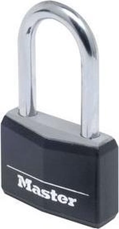 MasterLock Hangslot - Massief Aluminium - Zwart - 40mm - 9140EURDBLKLF