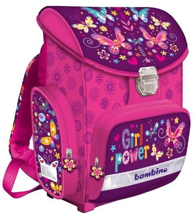 St. Majewski Schooltas Meisjes 'Girl Power Flowers' - 1 Vak