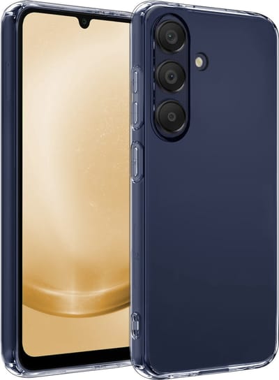 Hoesje - Geschikt voor Samsung Galaxy A25 - Sterk & Shockproof - Hoes Cover - Siliconen Case - Telefoonhoesjes - Transparant