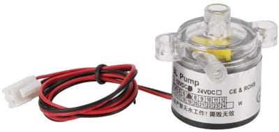 Dailygoody - Mini Elektrische Waterpomp - Fluisterstil - Energiezuinig - 12V - Waterpomp met hoge doorstroming - Ideaal voor tuin en huis - Compact fo