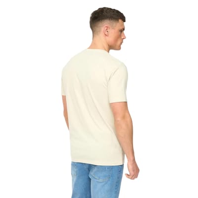 Crosshatch Heren Transflate T-Shirt (Neutraal)