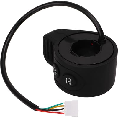 Vingergas Booster Zwart Waterdicht Snelheidsregeling Duimgas voor Elektrische Scooter