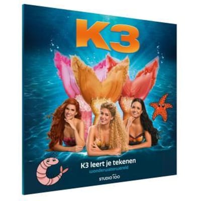 Studio 100 K3 leert je tekenen - Wonderwaterwereld Kleurboeken
