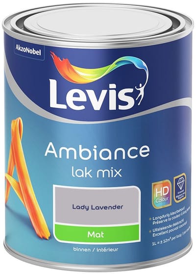 Levis - Ambiance Lak Mat Mix - Lady Lavender - Mengverf - 1 L