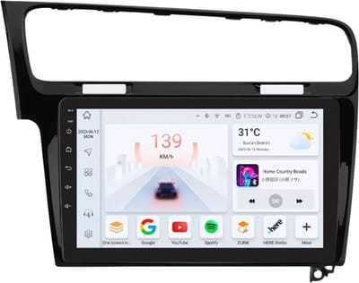 Autoradio met bluetooth - Carplay - Voor VW Golf 7 (2013-2017) - Geschikt voor Apple en Android - Stereo - Navigatie - Navigatiesysteem auto - 4GB 32GB