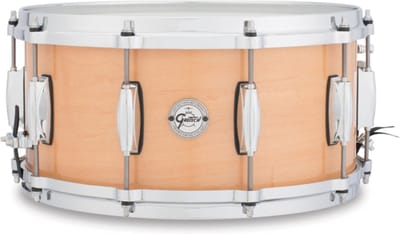Gretsch zilver Series Maple Snare 14"x6,5", S1-6514-MPL - Snare drum