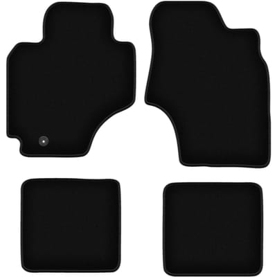 BASIC zwarte velours matten voor: Toyota RAV4 II 3-deurs pre-facelift (2000-2003)
