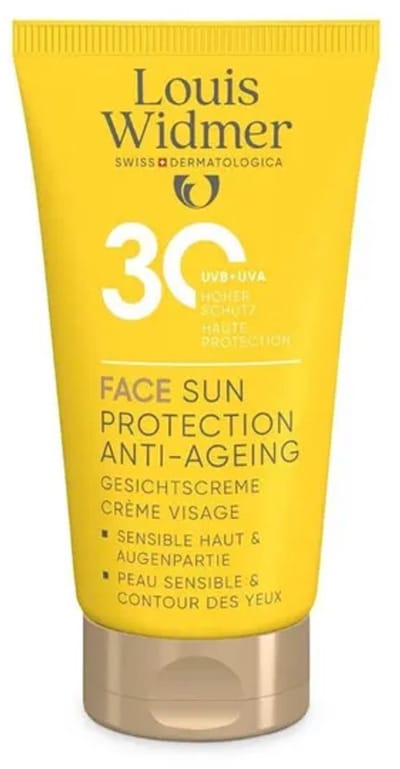 Louis Widmer Sun Protection Face Zonder Parfum Zonnecreme 50 ml