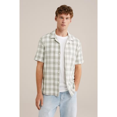 WE Fashion Shirt Green Taglia: L | Camicie Casual Outlet | Uomo | Verde