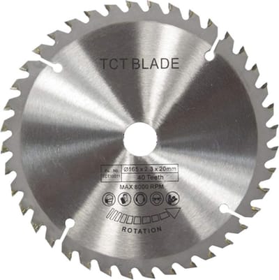 TCT Cirkelzaagblad 160mm 165mm 185mm voor Hout en Kunststof - 24T 40T 48T 60T 80T