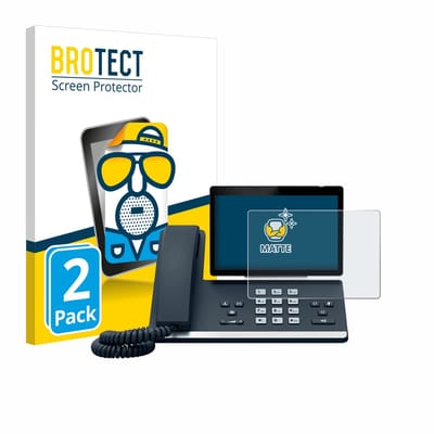 BROTECT - Screenprotector voor Yealink SIP-T57W - Folie Beschermfolie matte 2 Stuks