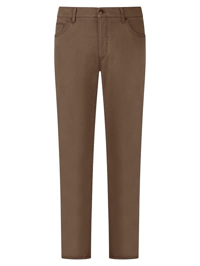 5-pocket thermobroek Van Brax bruin