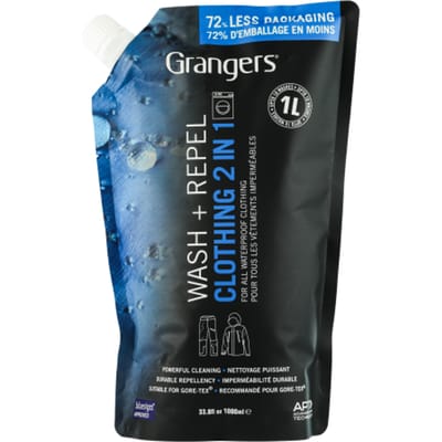 Grangers 2 in 1 wash&repel 1liter sachet