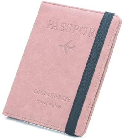 NTHProducts - Passport Purse - Multi-functionele Portemonnee - Anti-demagnetisering - Kleur: Zwart - Compact en Veilig - Geschikt voor Volwassenen...