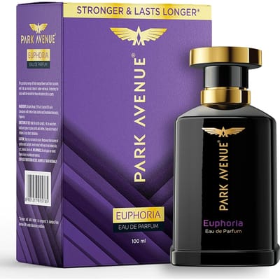 Park Avenue Euphoria Eau De Parfum Heren 100ml Langdurige Luxe Geur Amber Muskus Geur voor Elke Gelegenheid