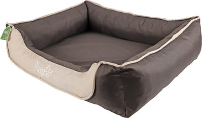 NapZZZ hondenmand waterproof Divan Bruin/Beige 70 x 50 cm