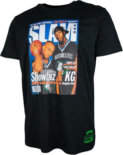 NBA Slam Cover T-shirt Basketbal Fanshirt Heren Dames
