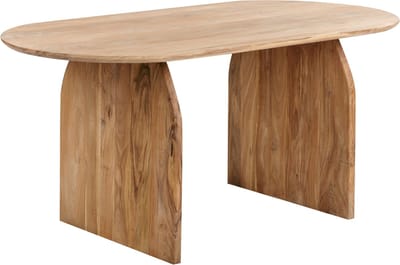 SKYE - Eettafel - Lichthout - 180 x 90 cm - Acaciahout