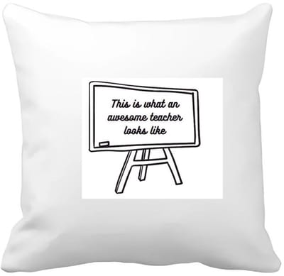 Akyol - this is what an awesome teacher looks like Kussen hoes - Juf - meester - teacher - 40 bij 40 cm