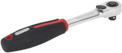 Ratelsleutel - Sleutel Momentsleutel - Klusserij - Compacte Kop - 145 mm - Meerkleurig