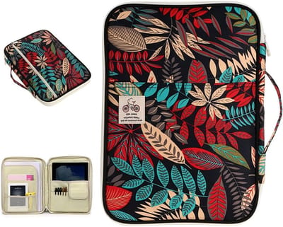 Multifunctionele A4-documententas en reistas voor documenten, portfolio, iPads en notebooks, opbergtas voor pennen en accessoires