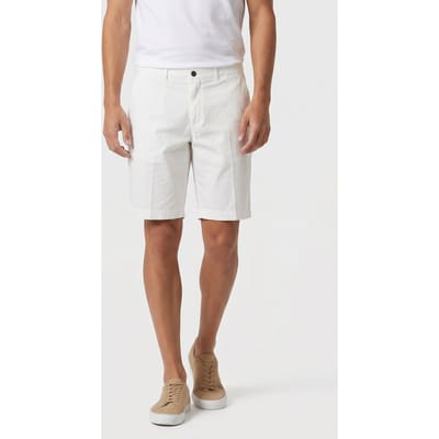 Brooks Brothers Bermuda Classic Cotton White Size: W34 | Shorts Outlet | Heren | Wit