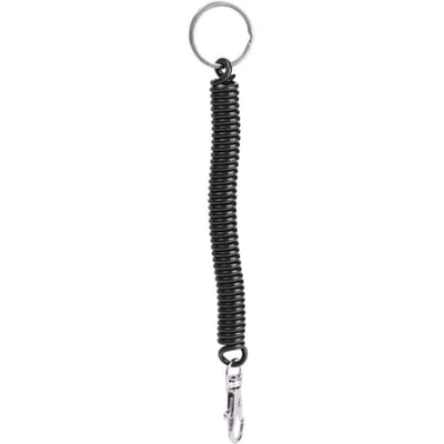 1Pc Multifunctionele Elastische Intrekbare Sleutelhanger Polsveer Spoel Spiraal Stretch Lanyard Sleutelhanger Sleutelhanger Sleutelhanger
