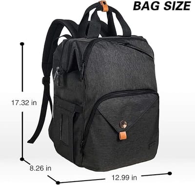 Babyluiertas Babyluierrugzak Luiertas - Ultifunctionele Designer Luiertassen Grote Capaciteit, Geïsoleerde Zakken, Waterdicht, Babytas Geemet multifunctionele kinderwagenhaak van nylon met grote capaciteit - reisrugzak - voor onderweg met veel vakken