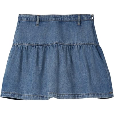 s.Oliver Skirts Blue Denim Maat: 140 | Rokken Outlet | Unisex | Blauw
