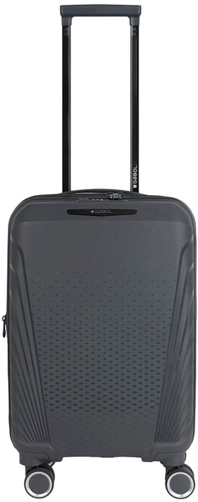 Gabol Soho Handbagage Spinner 55 cm - Uitbreidbaar 35 /40 liter - 55x35x21/24 cm - grijs