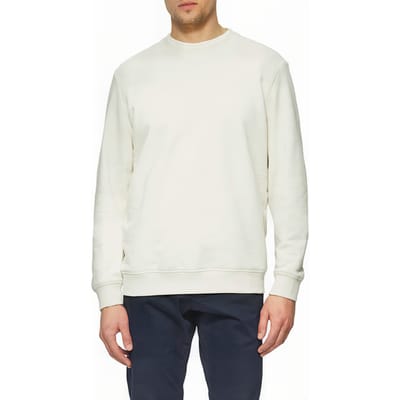 s.Oliver  Sweatshirts Offwhite Size: XXL | Sweaters Outlet | Heren | Wit