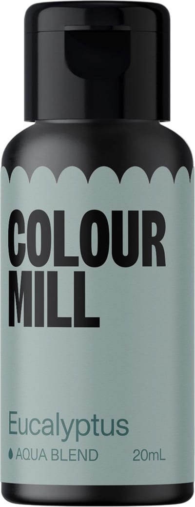 Colour Mill Aqua Blend Voedingskleurstof op Waterbasis - Eucalyptus - 20 ml