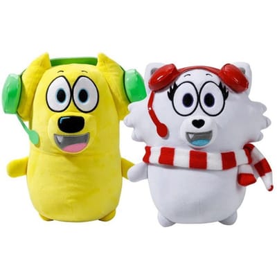 Tyler En Snowy Pluche Speelgoed Bundel Anime Game Figuur Poppen Zacht Kussen Kindercadeau Voor Kinderen