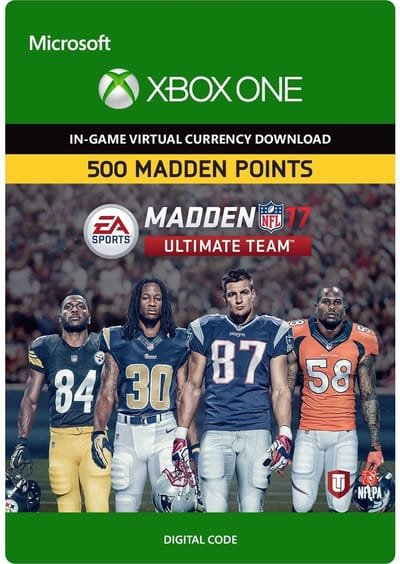 Madden NFL 17: 500 Madden Points Xbox One (Digitale Code)