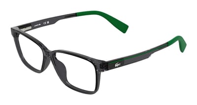 Lunettes de vue Lacoste Unisexes L3664 035 Transparent Grey/48-15-130 black