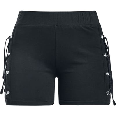Rock Rebel by EMP - Rock Hotpants - I Am One - S tot XXL - voor Vrouwen - zwart